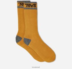 Teva גרבי צוות מוצקות לגברים 2TZ22205חַמָנִית