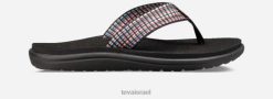 Teva היפוך voya לנשים 2TZ2255bar street multi black