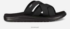 Teva מגלשת voya לגברים 2TZ22153שָׁחוֹר